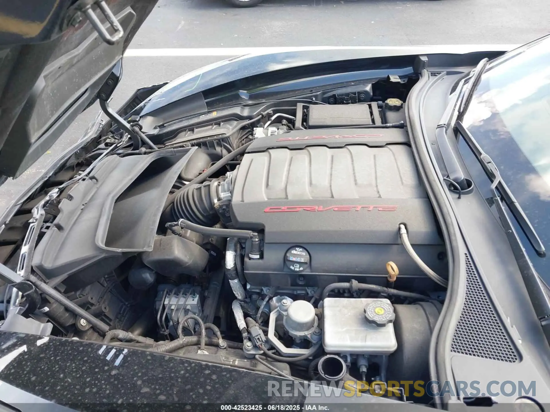 10 fotografías del automóvil dañado 1G1YB2D78K5105612 CHEVROLET CORVETTE 2019