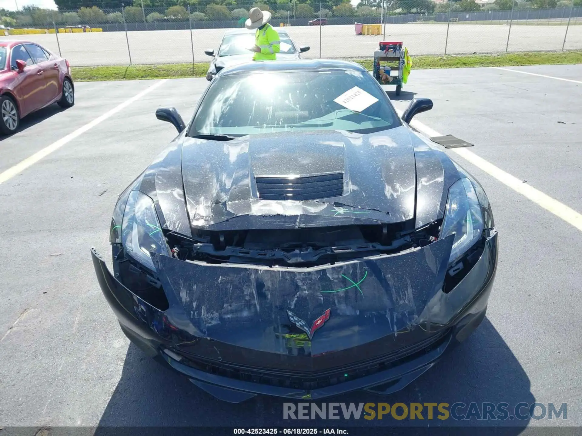12 fotografías del automóvil dañado 1G1YB2D78K5105612 CHEVROLET CORVETTE 2019
