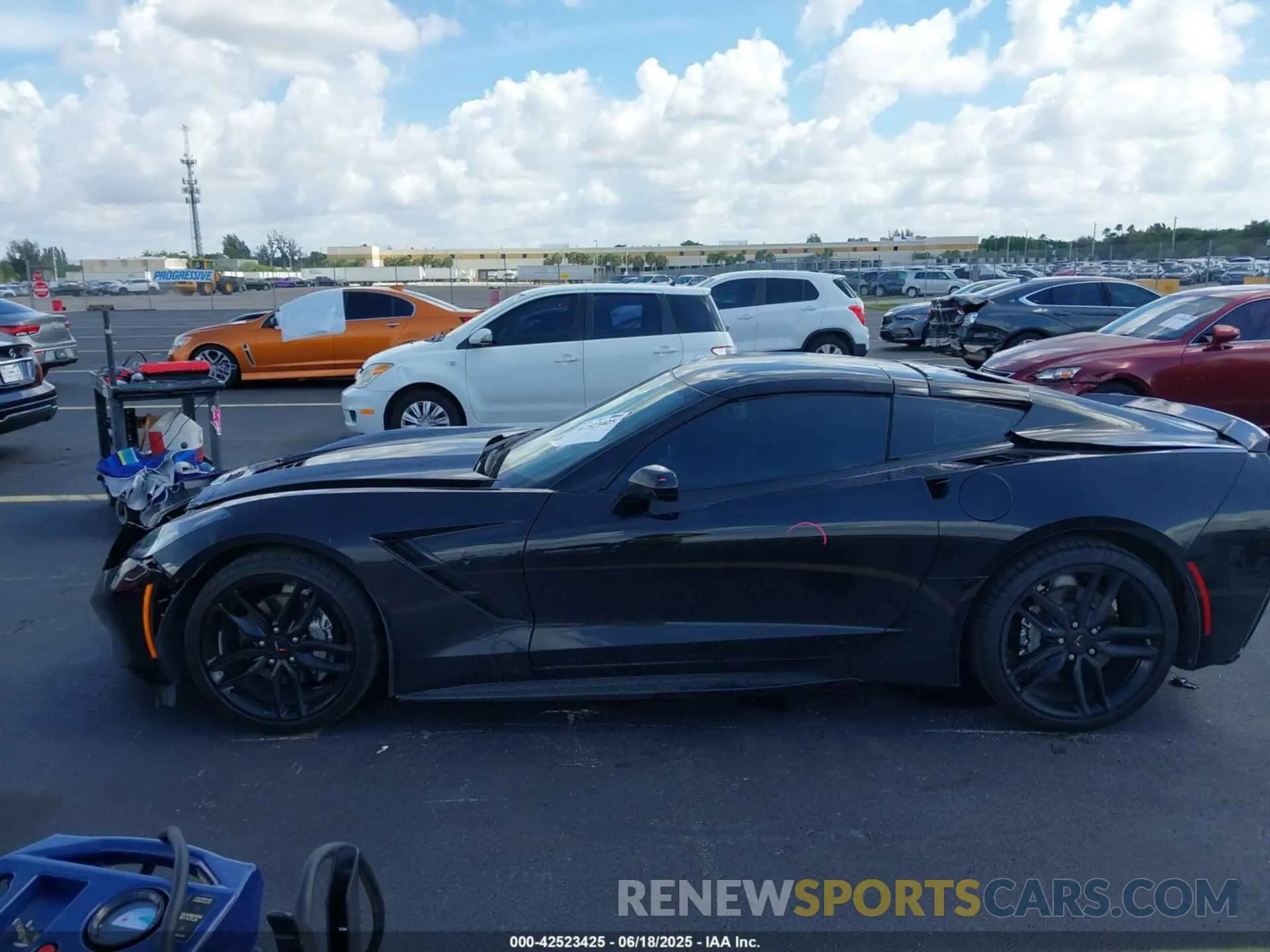 14 fotografías del automóvil dañado 1G1YB2D78K5105612 CHEVROLET CORVETTE 2019