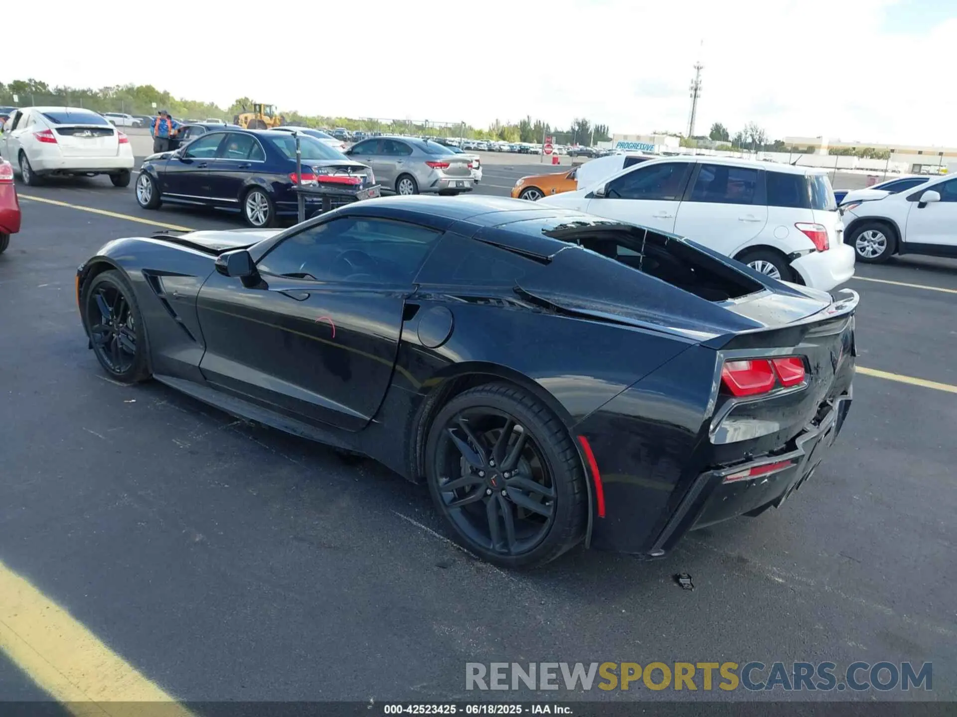3 fotografías del automóvil dañado 1G1YB2D78K5105612 CHEVROLET CORVETTE 2019