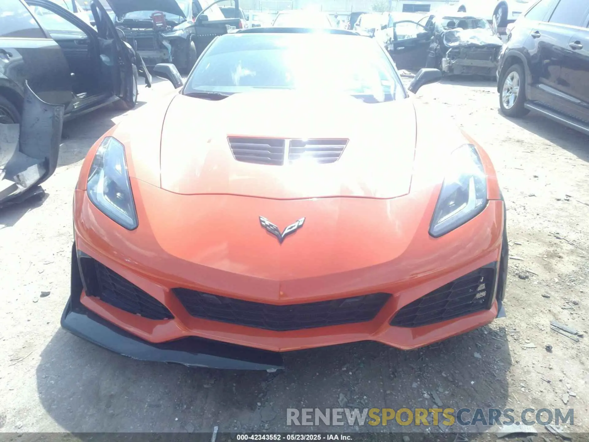 11 fotografías del automóvil dañado 1G1YC2D77K5100110 CHEVROLET CORVETTE 2019