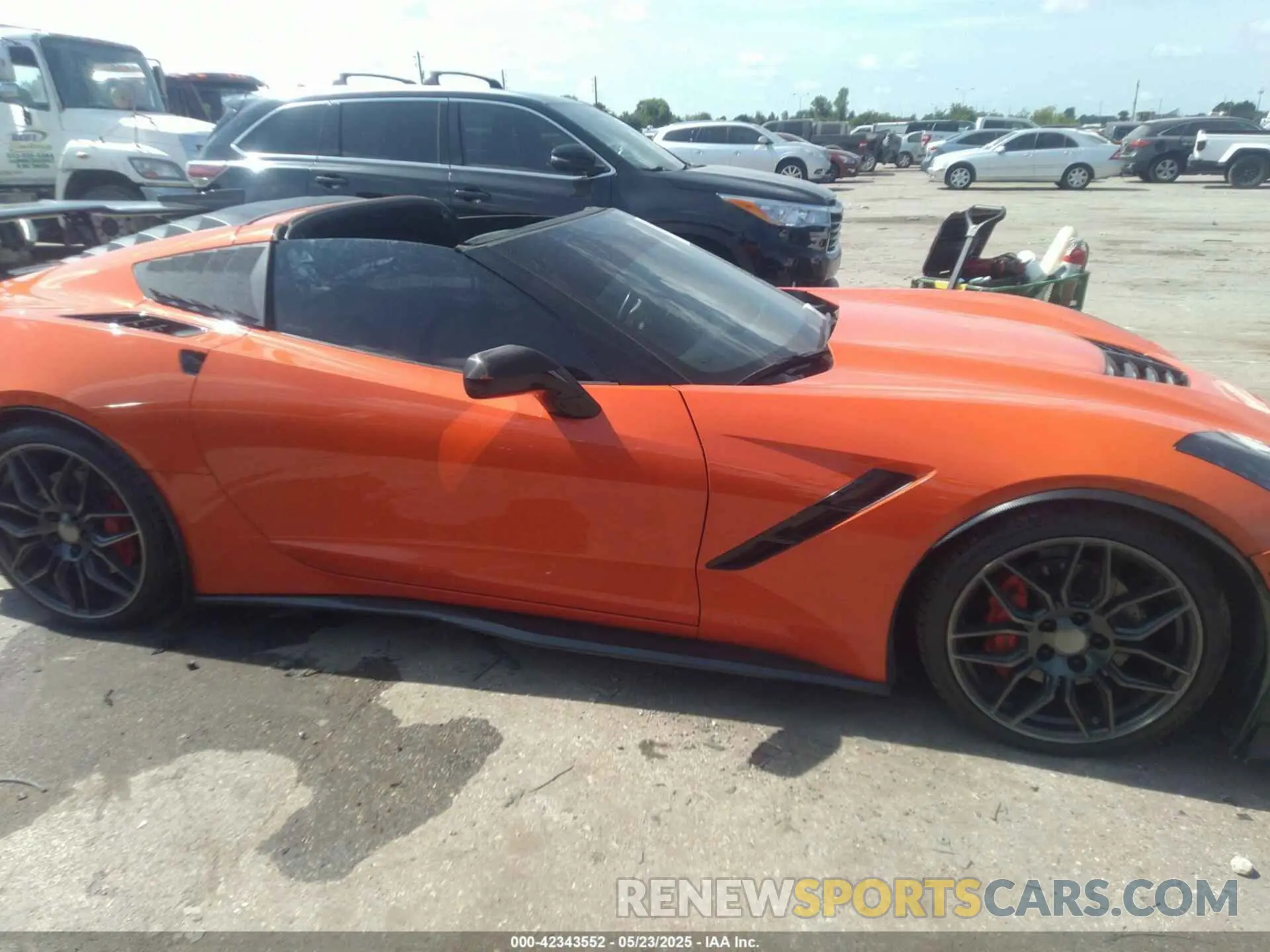 12 fotografías del automóvil dañado 1G1YC2D77K5100110 CHEVROLET CORVETTE 2019
