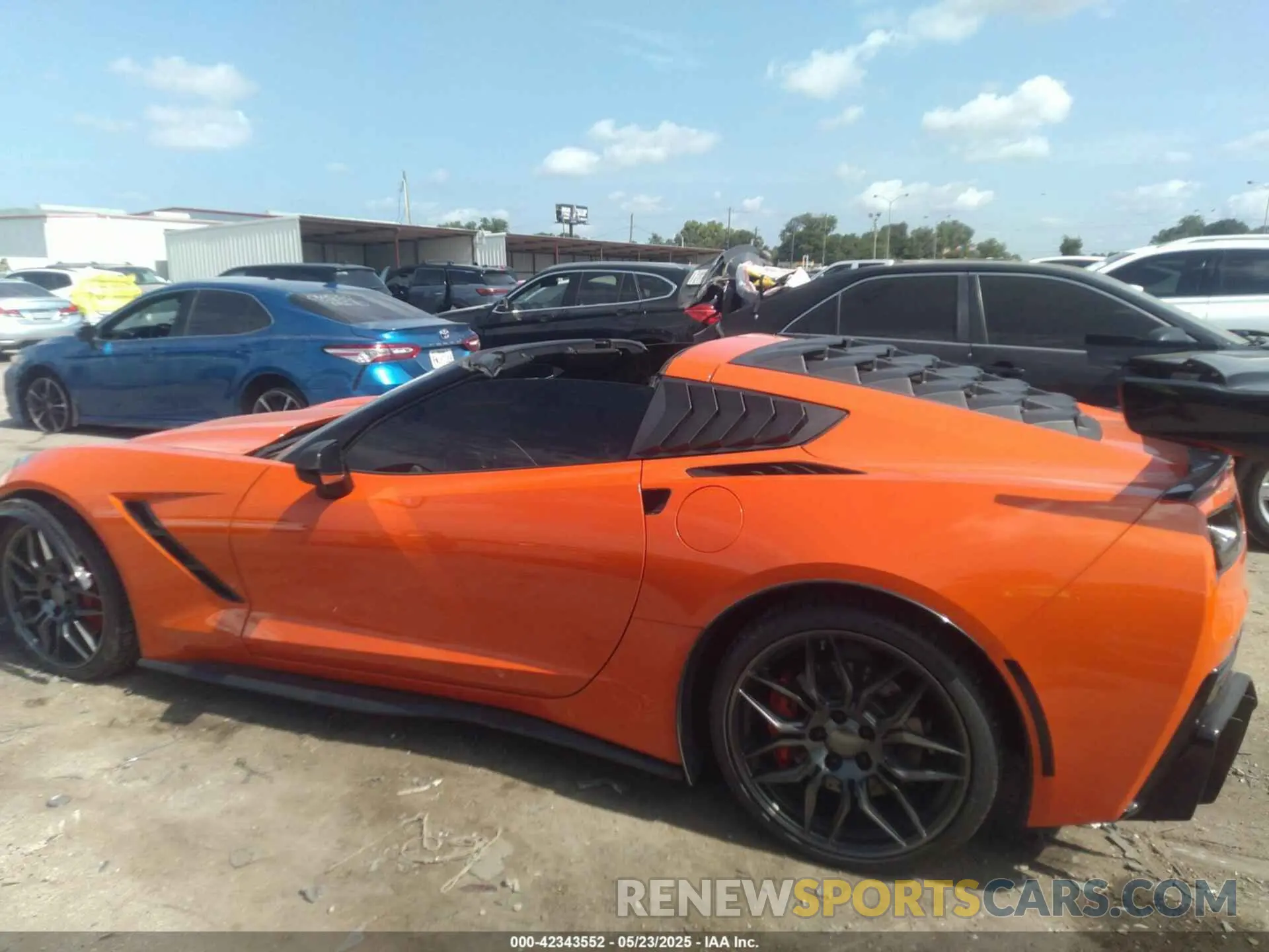 13 fotografías del automóvil dañado 1G1YC2D77K5100110 CHEVROLET CORVETTE 2019