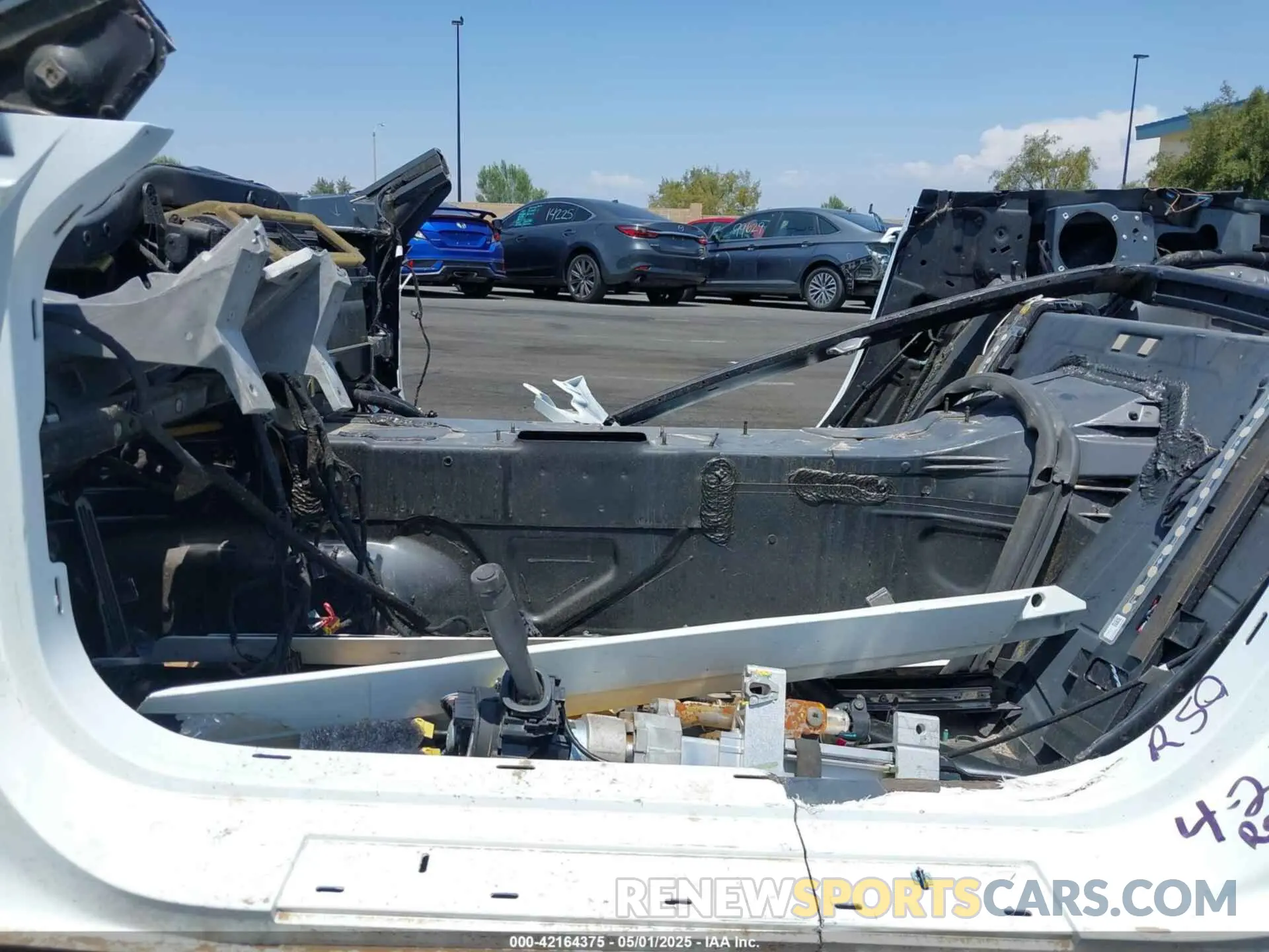 5 fotografías del automóvil dañado 1G1YD2D70K5115061 CHEVROLET CORVETTE 2019