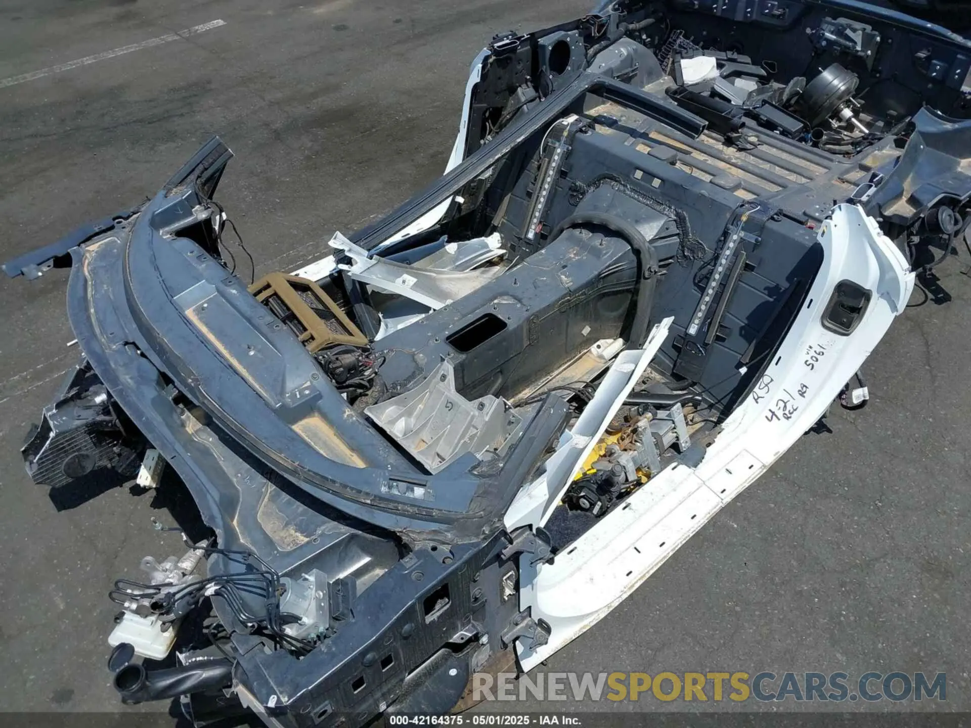 6 fotografías del automóvil dañado 1G1YD2D70K5115061 CHEVROLET CORVETTE 2019