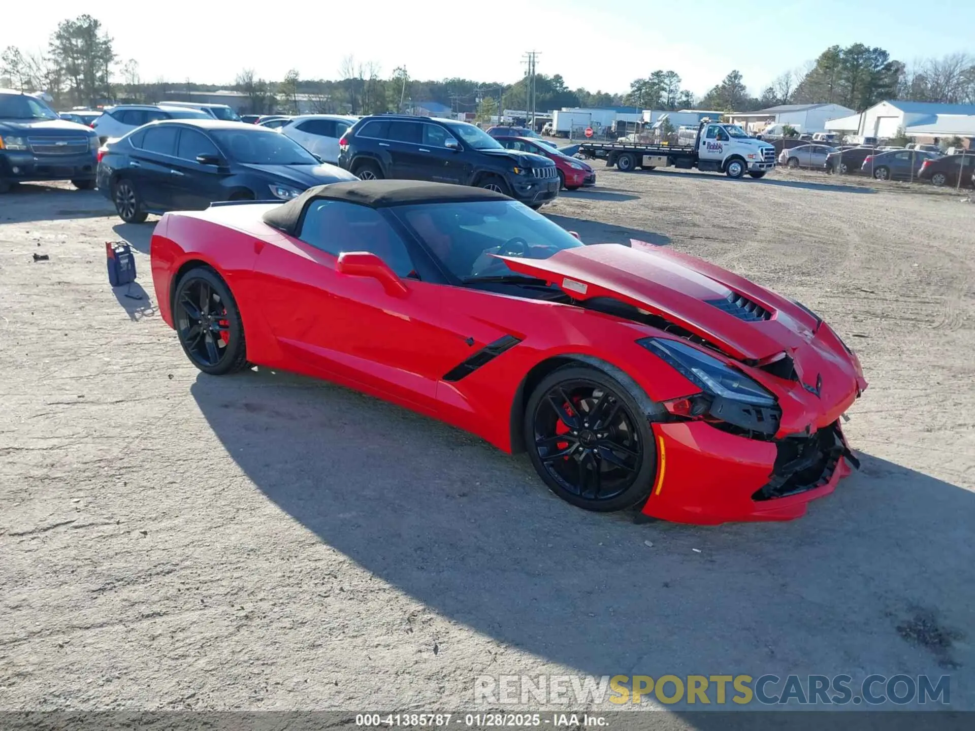 1 fotografías del automóvil dañado 1G1YD3D76K5113370 CHEVROLET CORVETTE 2019