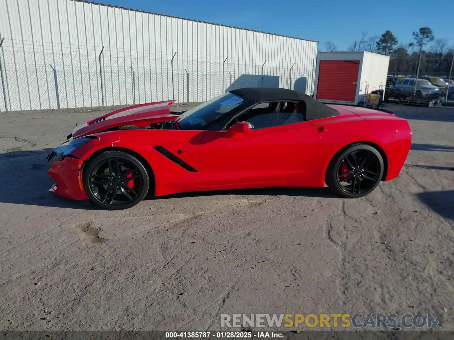 14 fotografías del automóvil dañado 1G1YD3D76K5113370 CHEVROLET CORVETTE 2019