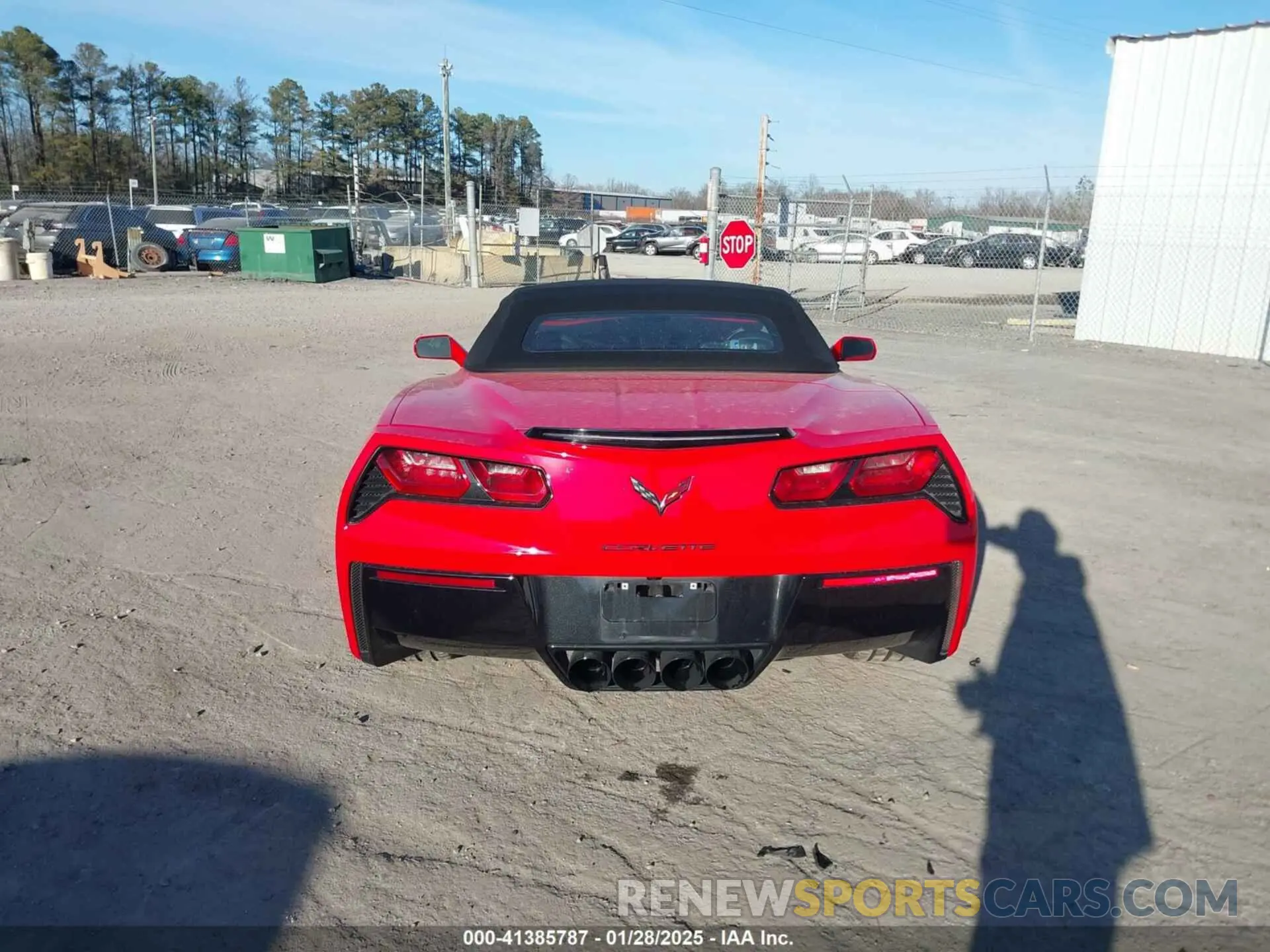 16 fotografías del automóvil dañado 1G1YD3D76K5113370 CHEVROLET CORVETTE 2019