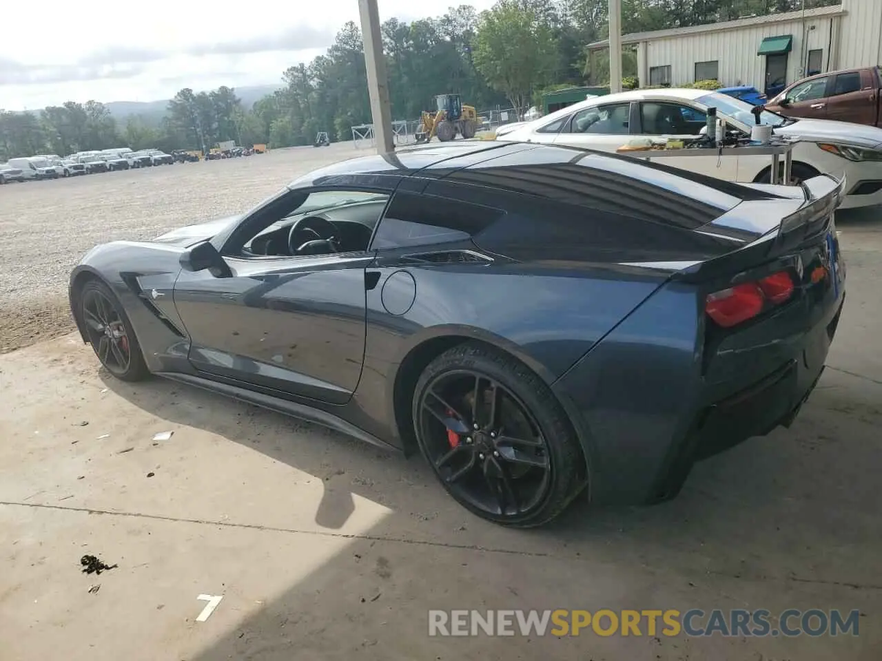 2 fotografías del automóvil dañado 1G1YH2D76K5111942 CHEVROLET CORVETTE 2019