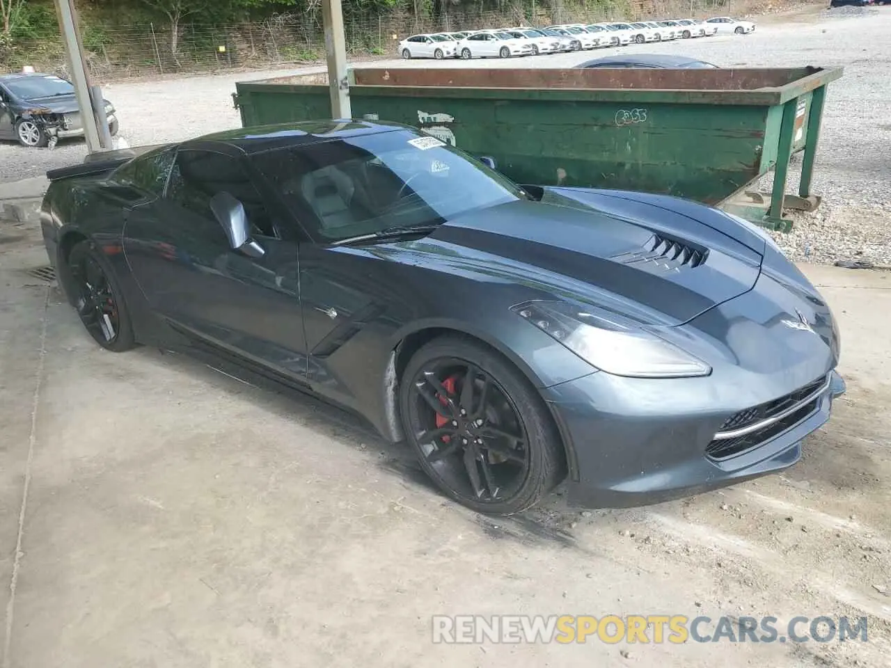 4 fotografías del automóvil dañado 1G1YH2D76K5111942 CHEVROLET CORVETTE 2019