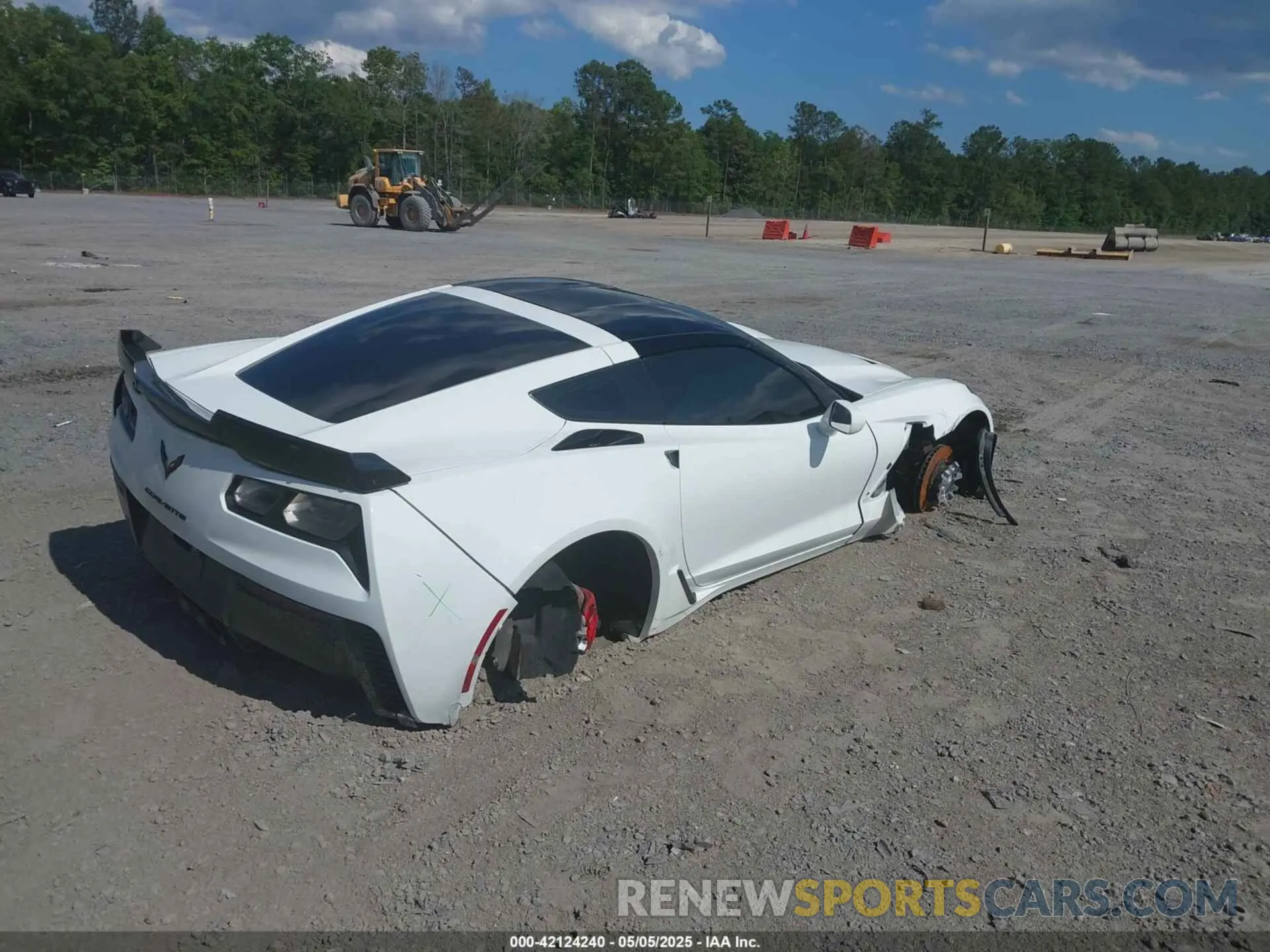4 fotografías del automóvil dañado 1G1YP2D60K5602260 CHEVROLET CORVETTE 2019
