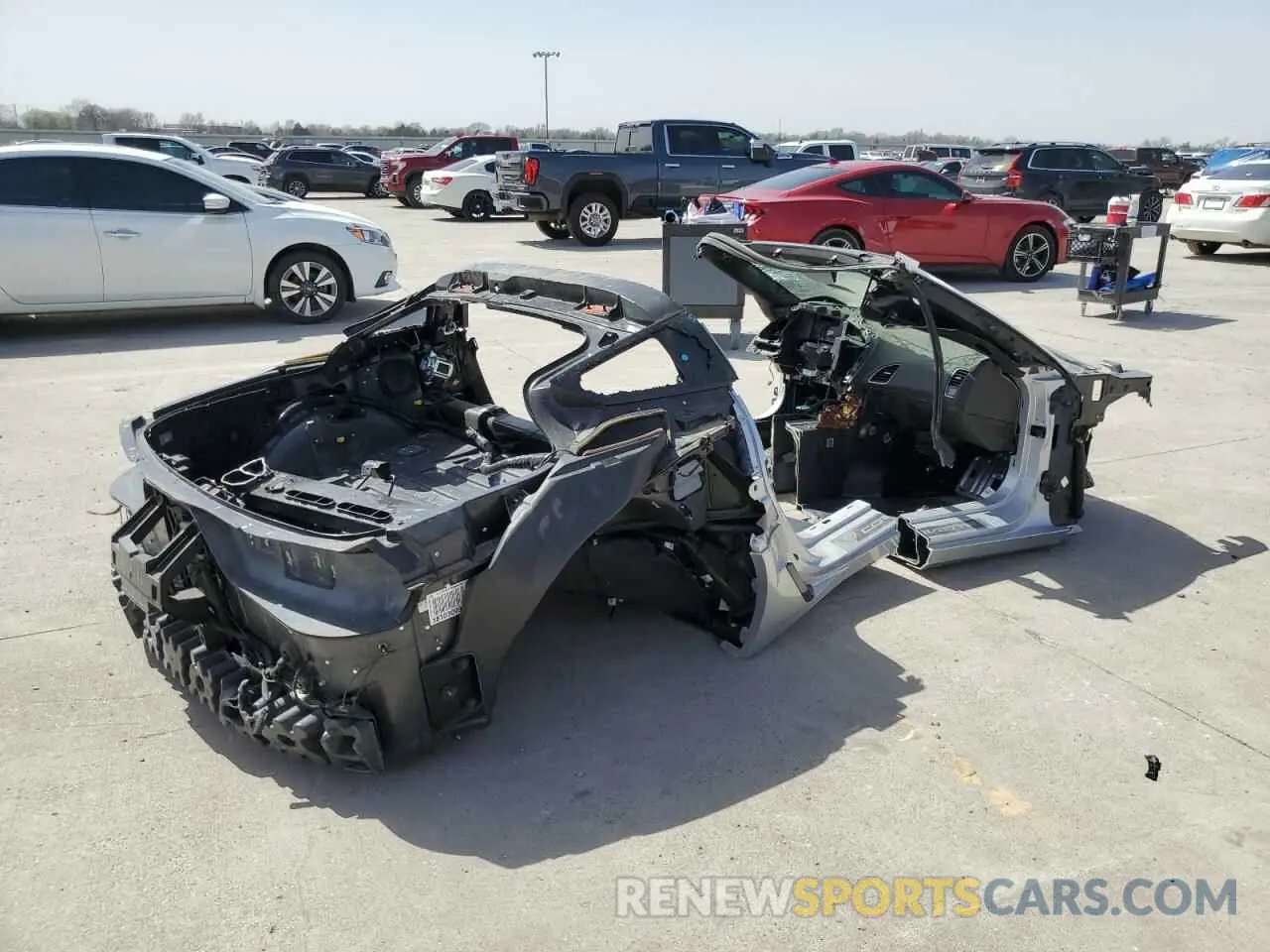 3 fotografías del automóvil dañado 1G1YP2D67K5604295 CHEVROLET CORVETTE 2019