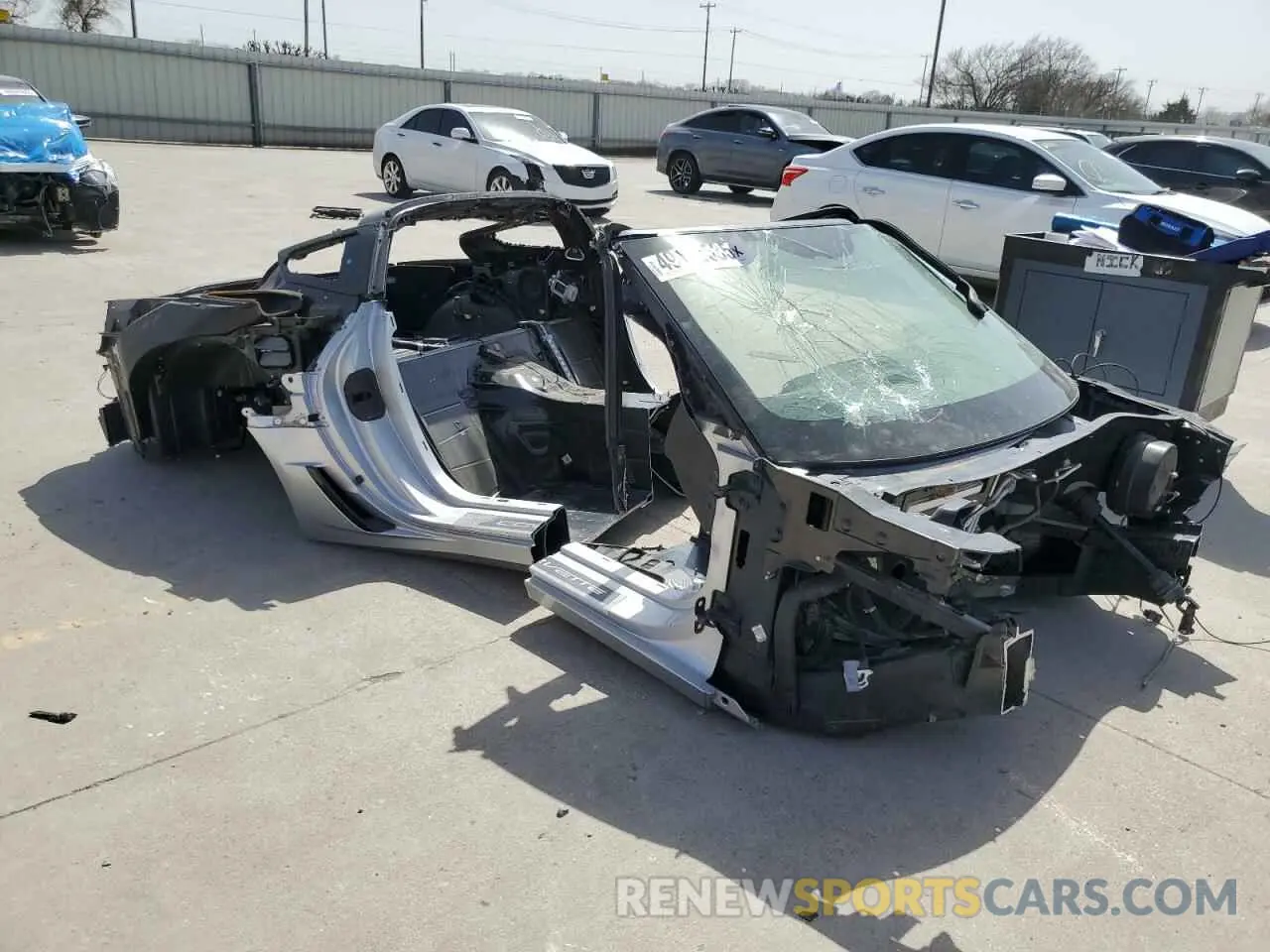 4 fotografías del automóvil dañado 1G1YP2D67K5604295 CHEVROLET CORVETTE 2019