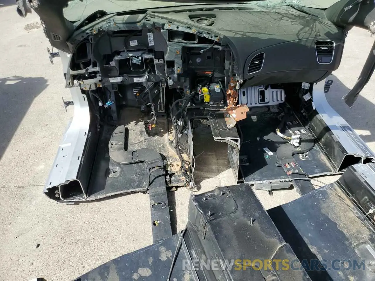 8 fotografías del automóvil dañado 1G1YP2D67K5604295 CHEVROLET CORVETTE 2019