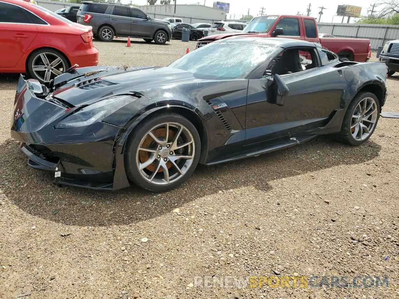 1 fotografías del automóvil dañado 1G1YS2D65K5603161 CHEVROLET CORVETTE 2019