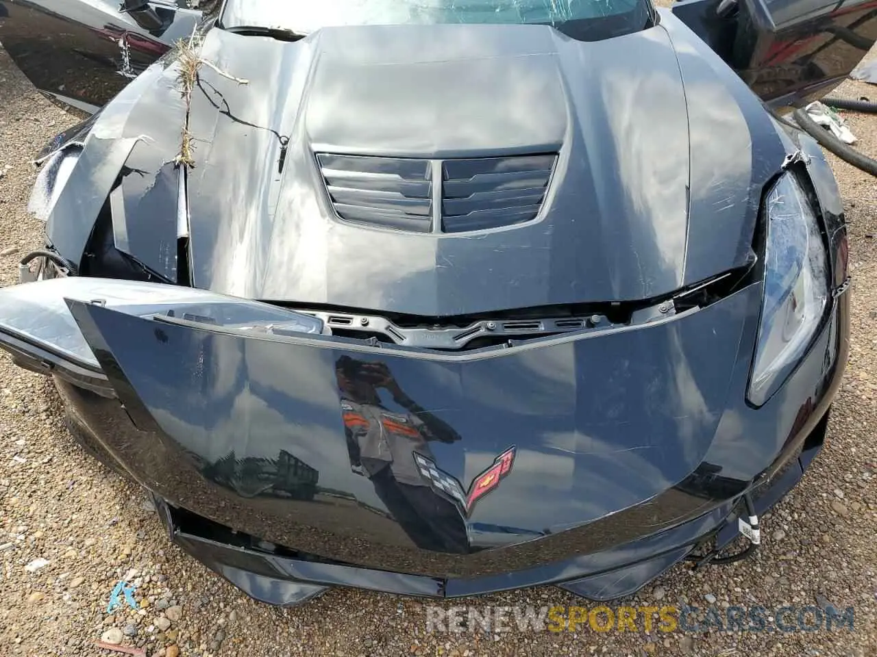 13 fotografías del automóvil dañado 1G1YS2D65K5603161 CHEVROLET CORVETTE 2019