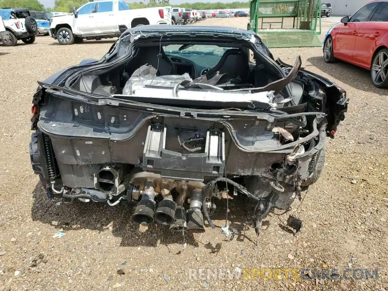 6 fotografías del automóvil dañado 1G1YS2D65K5603161 CHEVROLET CORVETTE 2019