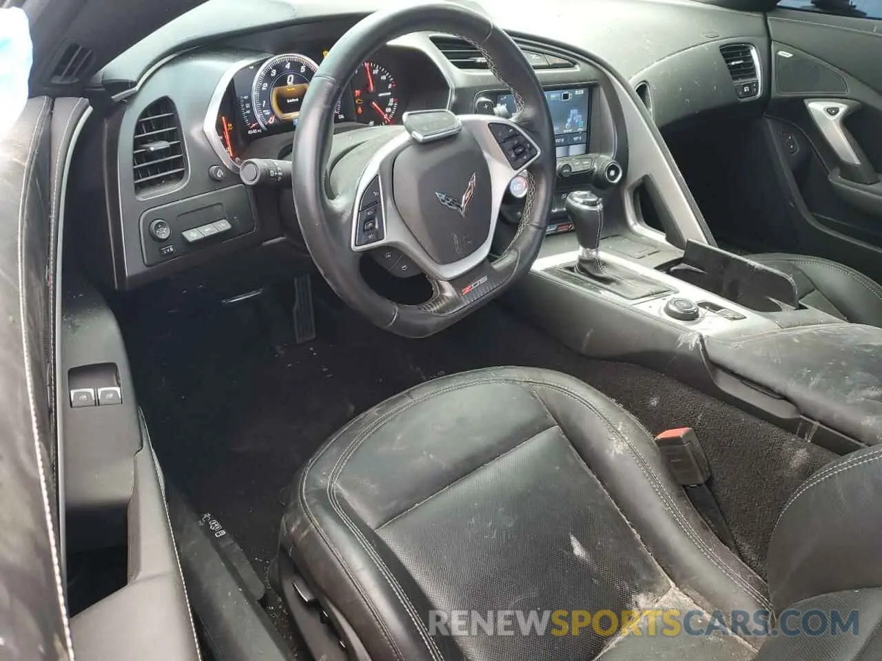 8 fotografías del automóvil dañado 1G1YS2D65K5603161 CHEVROLET CORVETTE 2019
