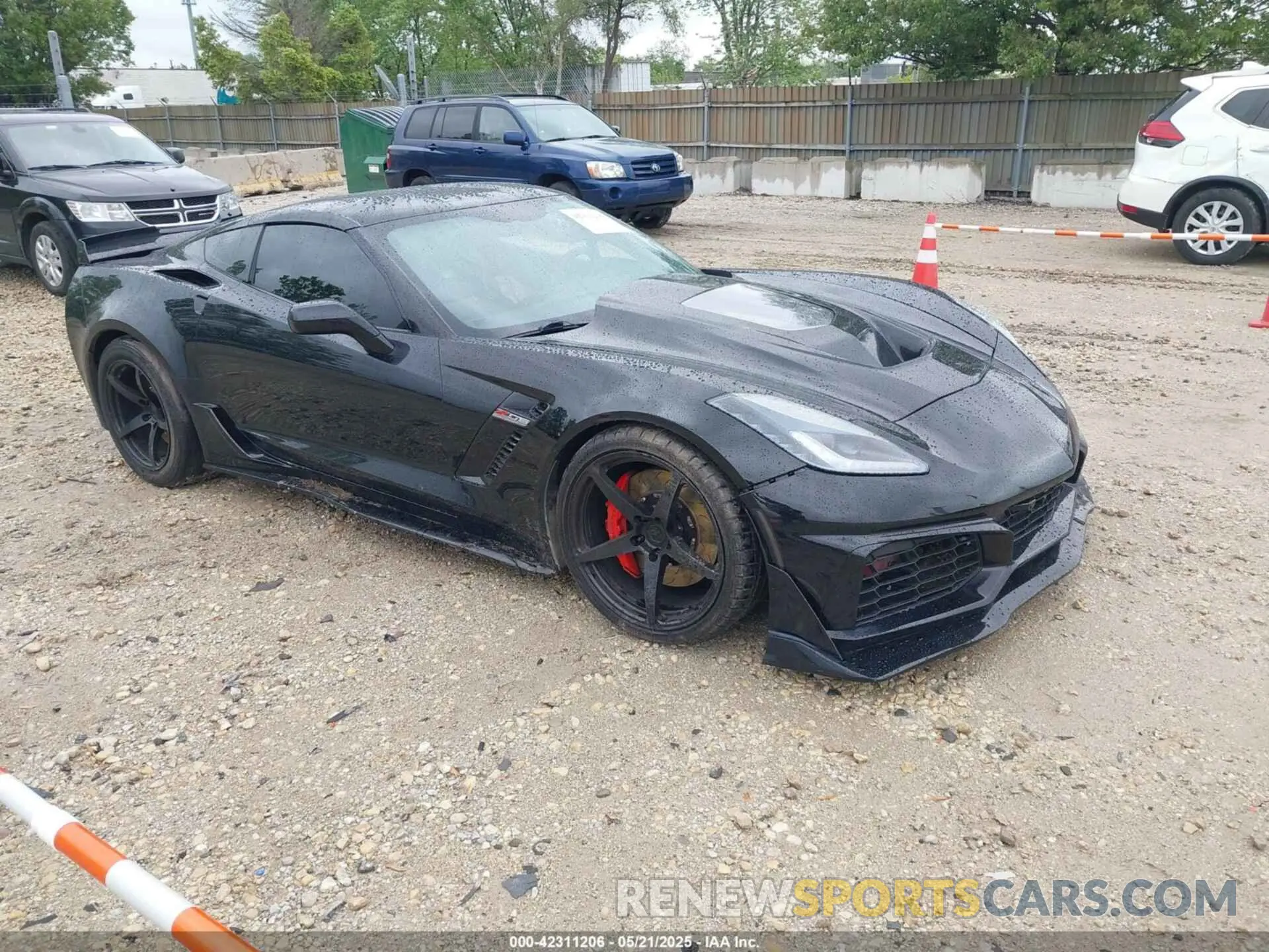 1 fotografías del automóvil dañado 1G1YS2D68K5601517 CHEVROLET CORVETTE 2019