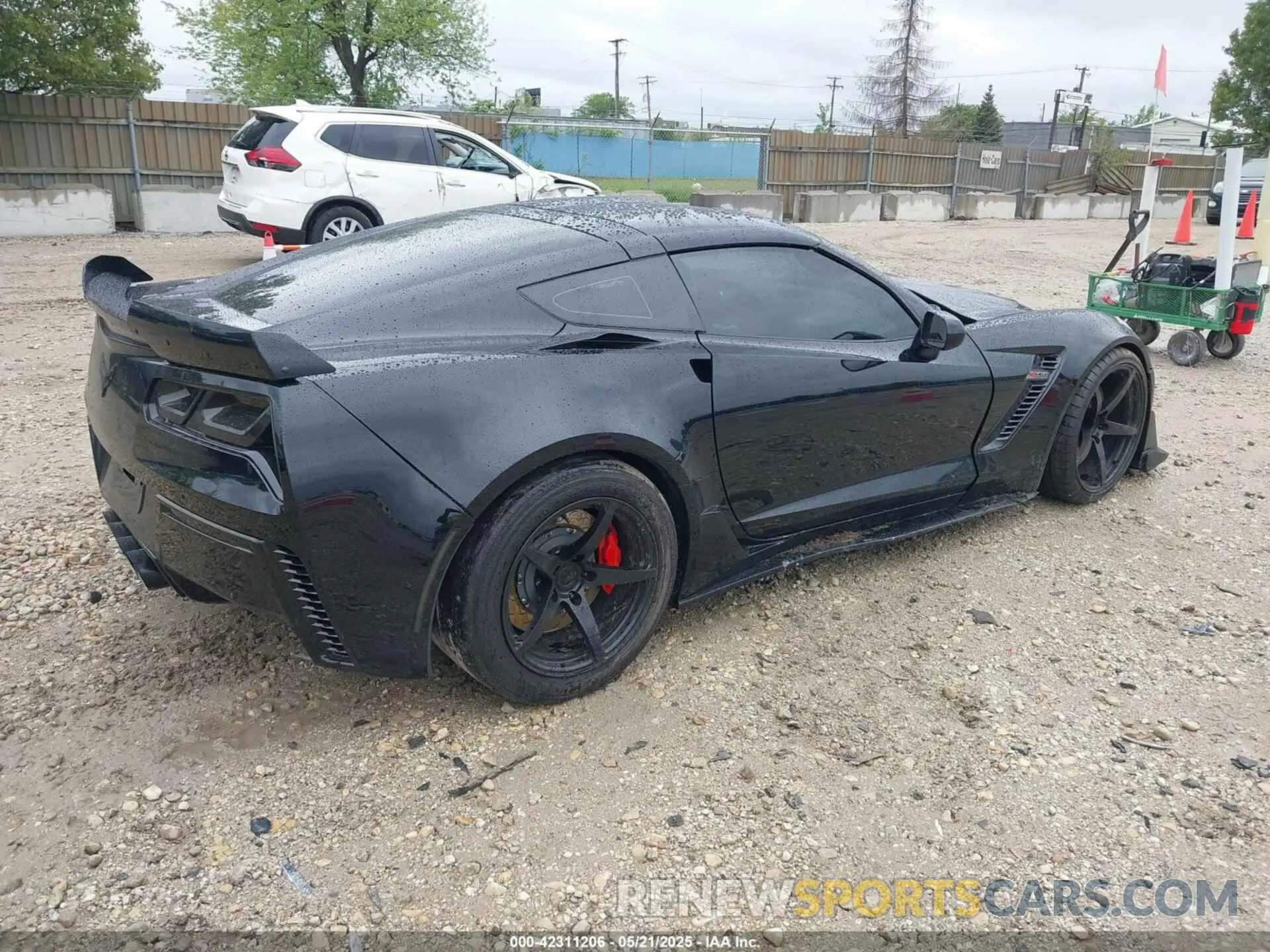 4 fotografías del automóvil dañado 1G1YS2D68K5601517 CHEVROLET CORVETTE 2019