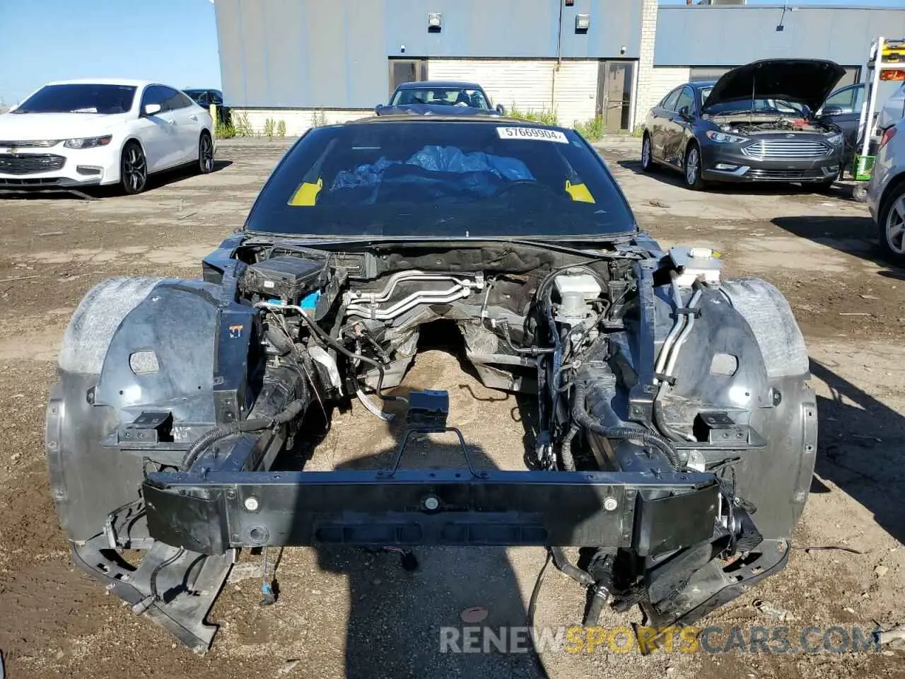 5 fotografías del automóvil dañado 1G1YU2D64K5601962 CHEVROLET CORVETTE 2019