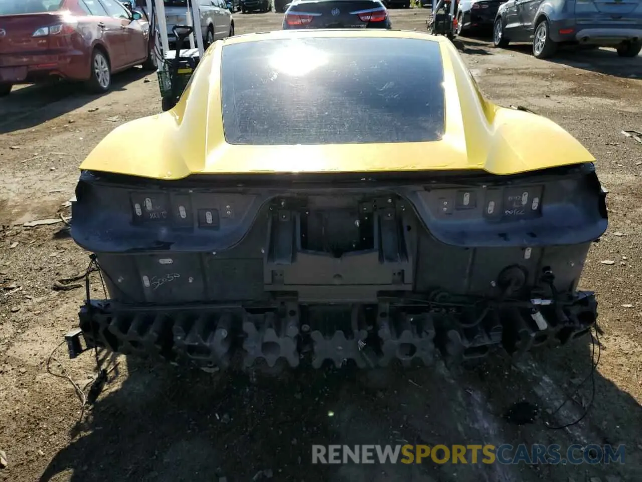 6 fotografías del automóvil dañado 1G1YU2D64K5601962 CHEVROLET CORVETTE 2019