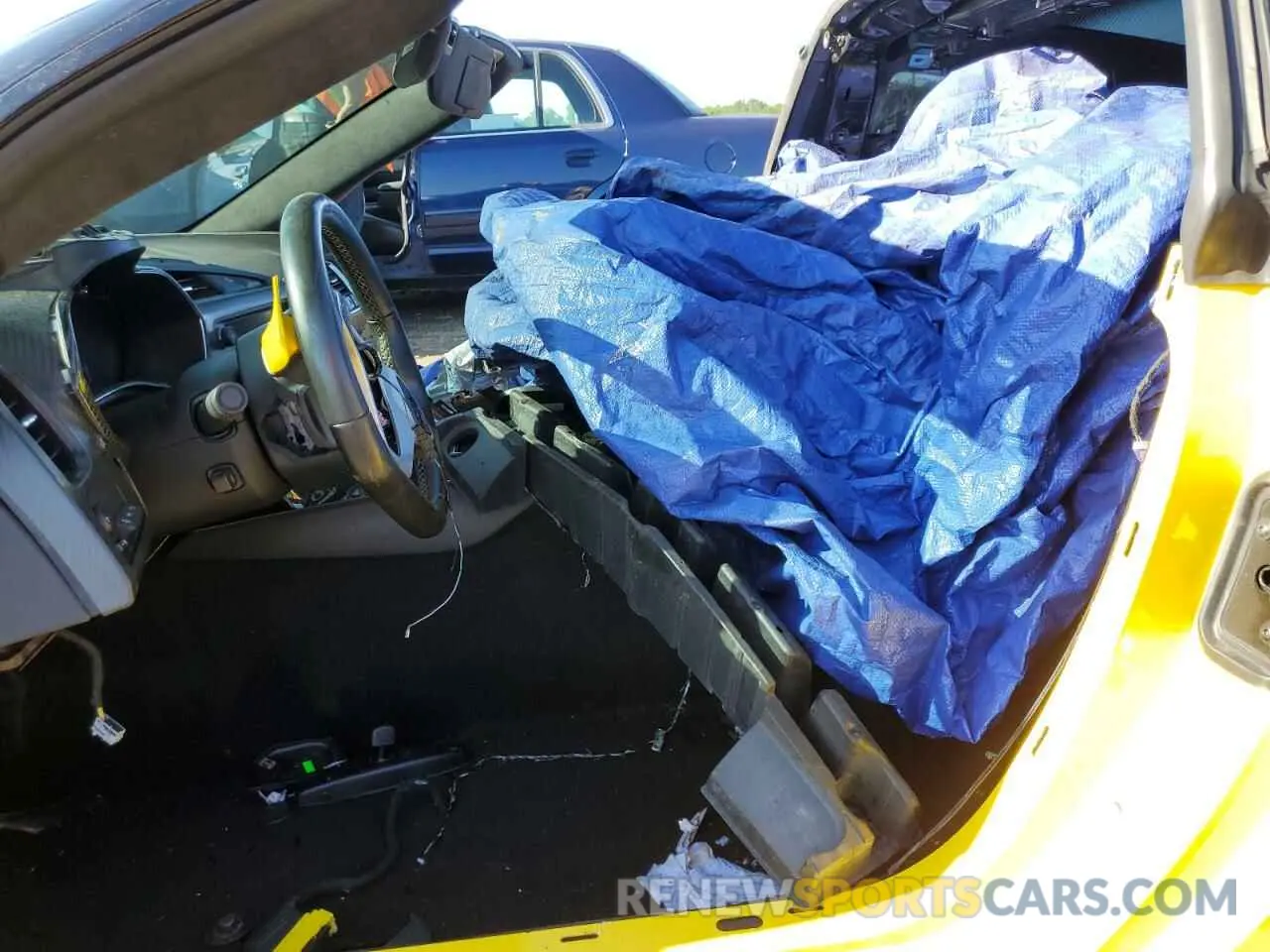 7 fotografías del automóvil dañado 1G1YU2D64K5601962 CHEVROLET CORVETTE 2019