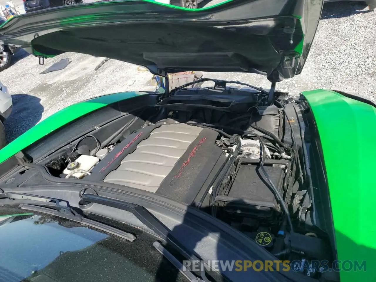 11 fotografías del automóvil dañado 1G1YW2D74K5115770 CHEVROLET CORVETTE 2019