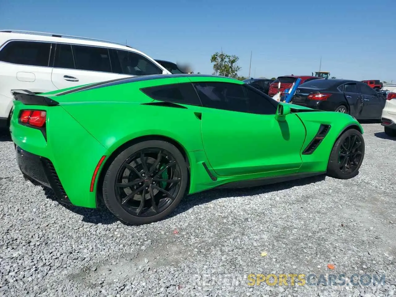 3 fotografías del automóvil dañado 1G1YW2D74K5115770 CHEVROLET CORVETTE 2019