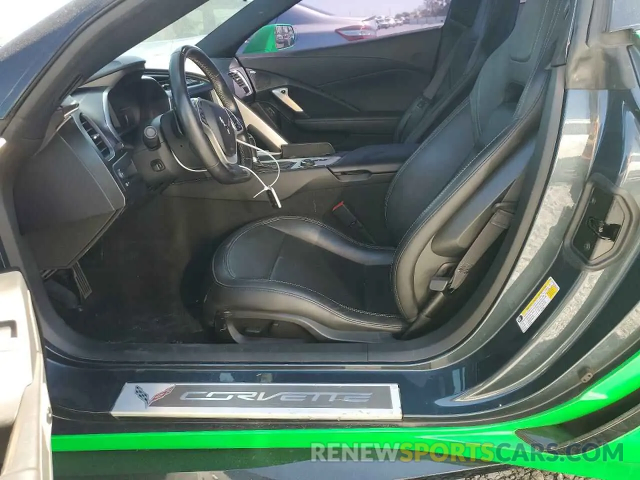 7 fotografías del automóvil dañado 1G1YW2D74K5115770 CHEVROLET CORVETTE 2019