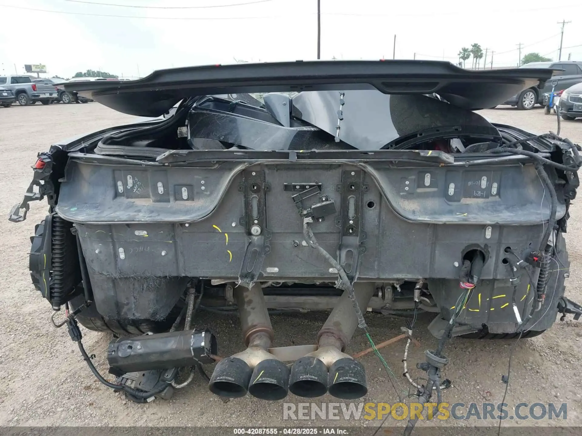 17 fotografías del automóvil dañado 1G1YW2D75K5112067 CHEVROLET CORVETTE 2019