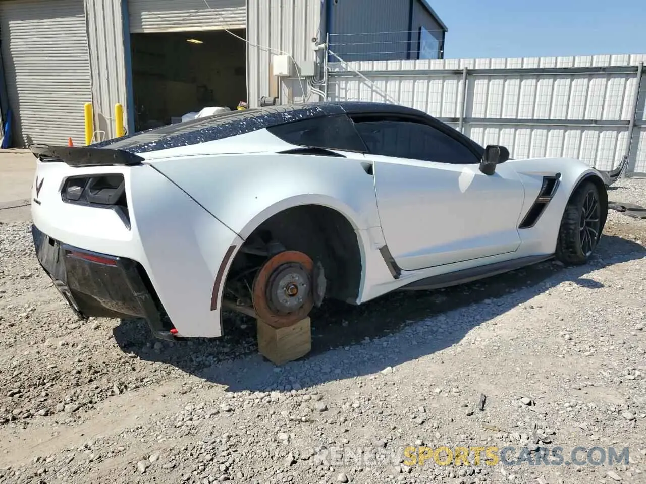 3 fotografías del automóvil dañado 1G1YY2D70K5100855 CHEVROLET CORVETTE 2019