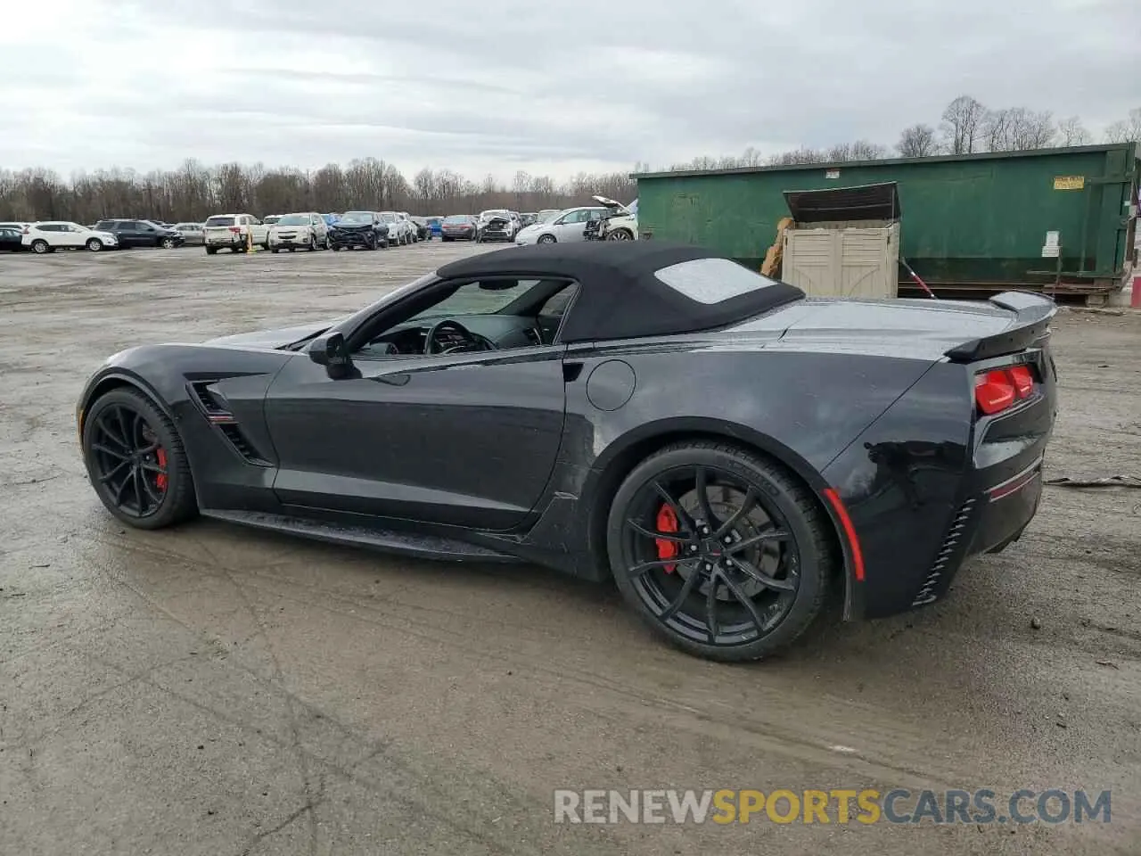 2 fotografías del automóvil dañado 1G1YY3D76K5111879 CHEVROLET CORVETTE 2019