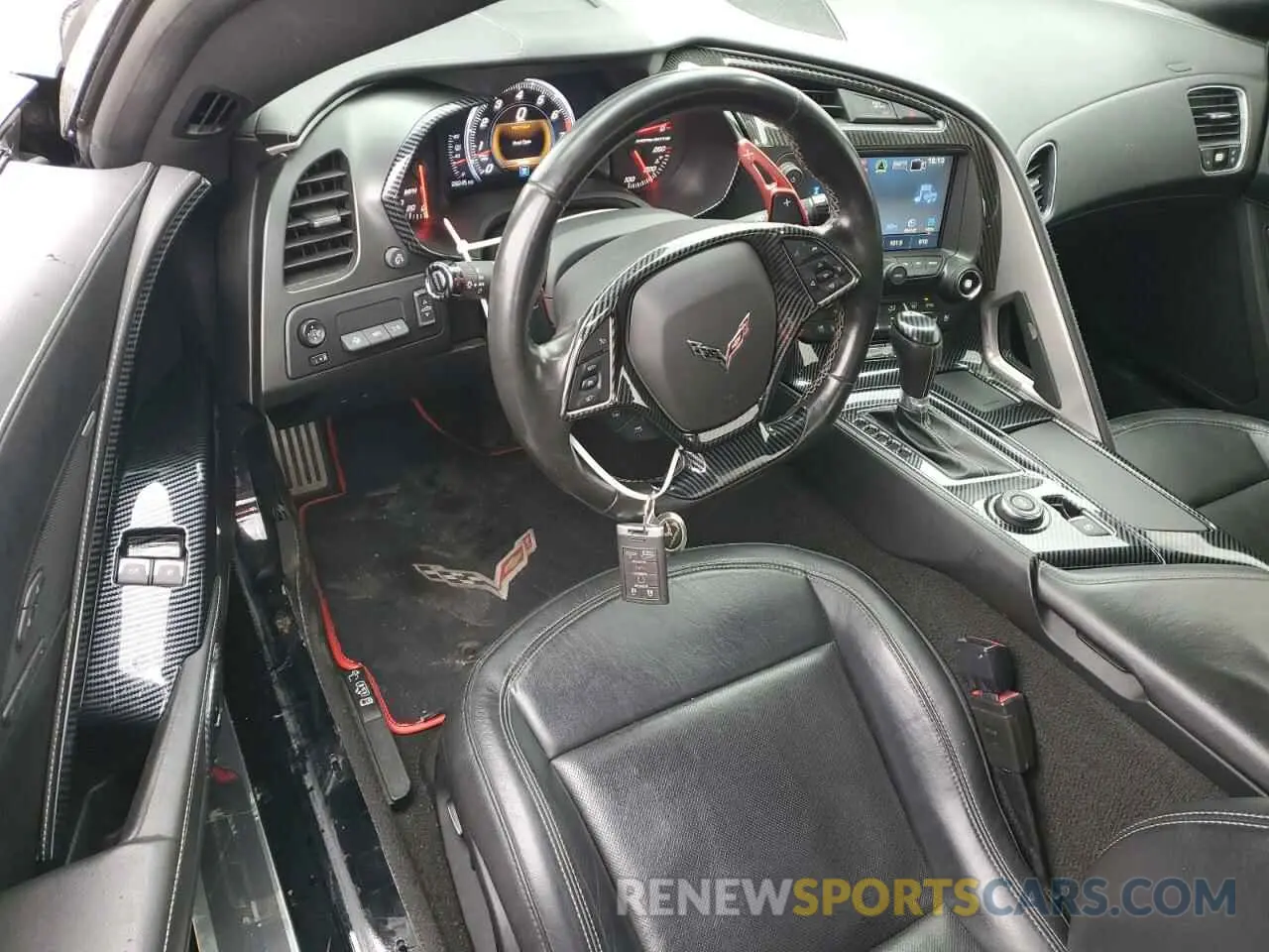 8 fotografías del automóvil dañado 1G1YY3D76K5111879 CHEVROLET CORVETTE 2019