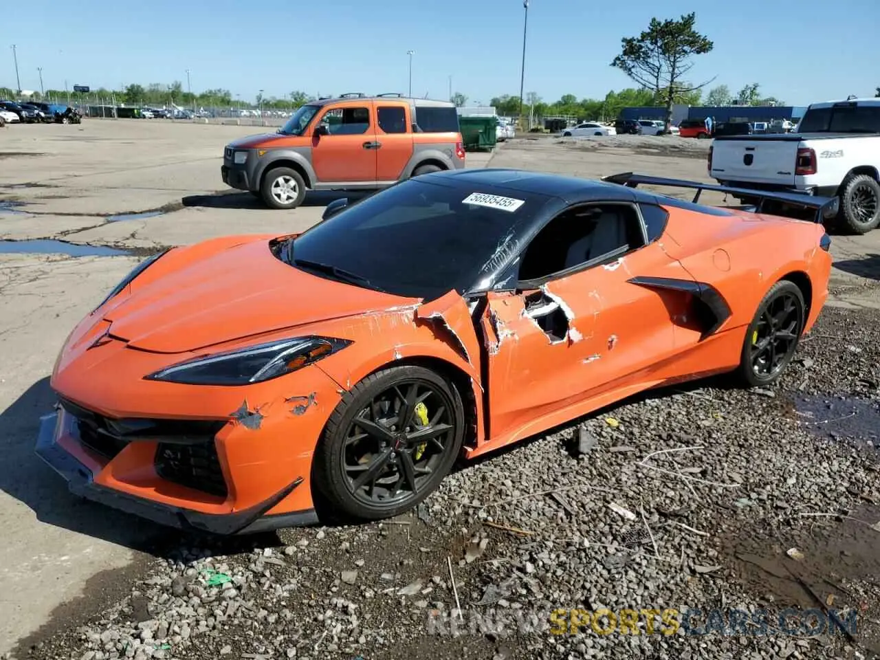 1 fotografías del automóvil dañado 1G1Y62D40L5112467 CHEVROLET CORVETTE 2020
