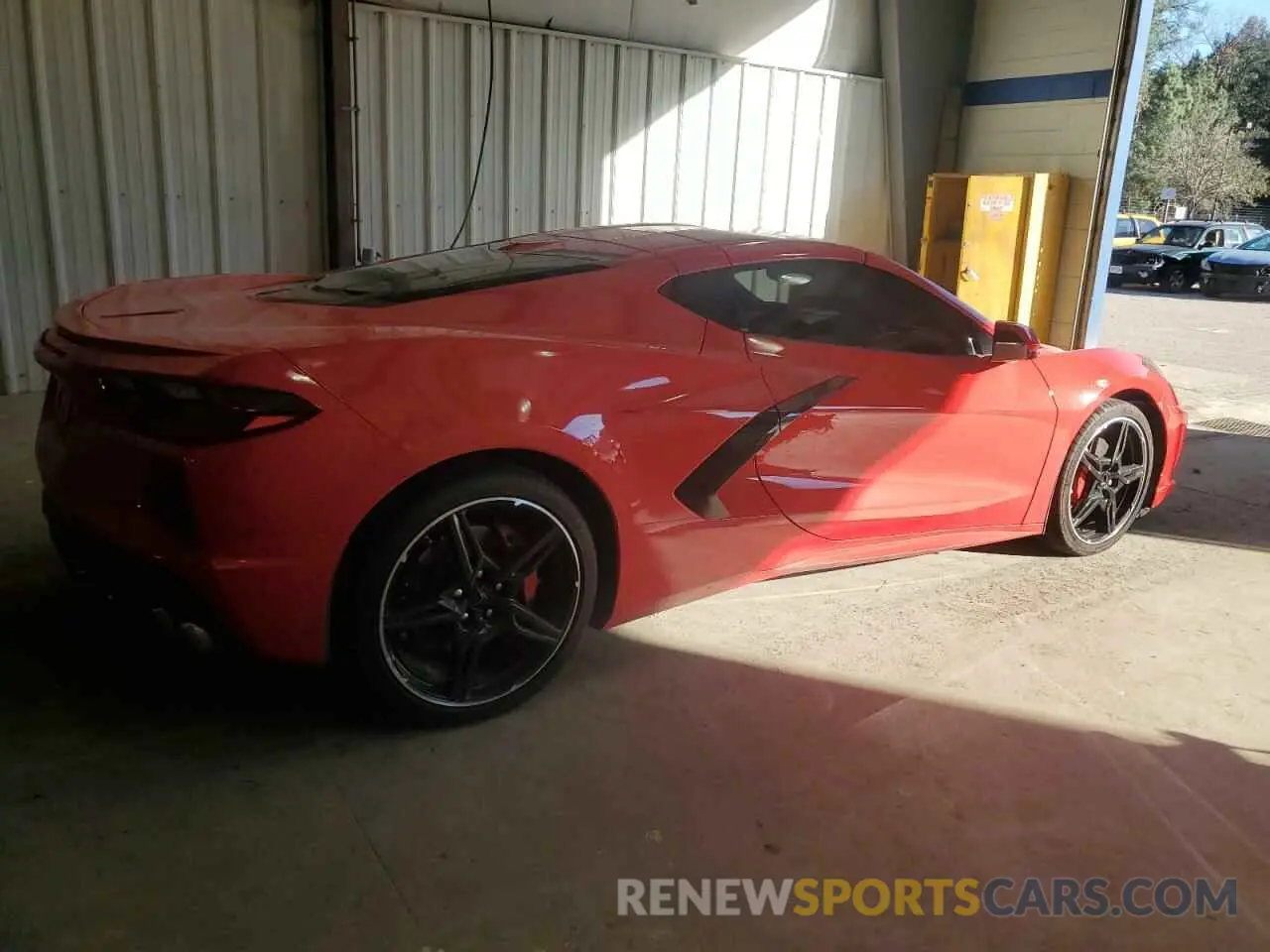 3 fotografías del automóvil dañado 1G1Y72D40L5112109 CHEVROLET CORVETTE 2020