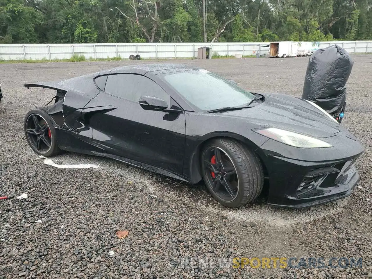 4 fotografías del automóvil dañado 1G1Y72D41L5100745 CHEVROLET CORVETTE 2020