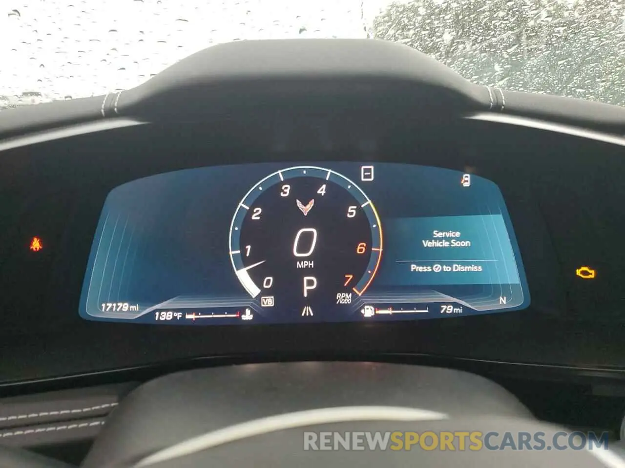 9 fotografías del automóvil dañado 1G1Y72D41L5100745 CHEVROLET CORVETTE 2020