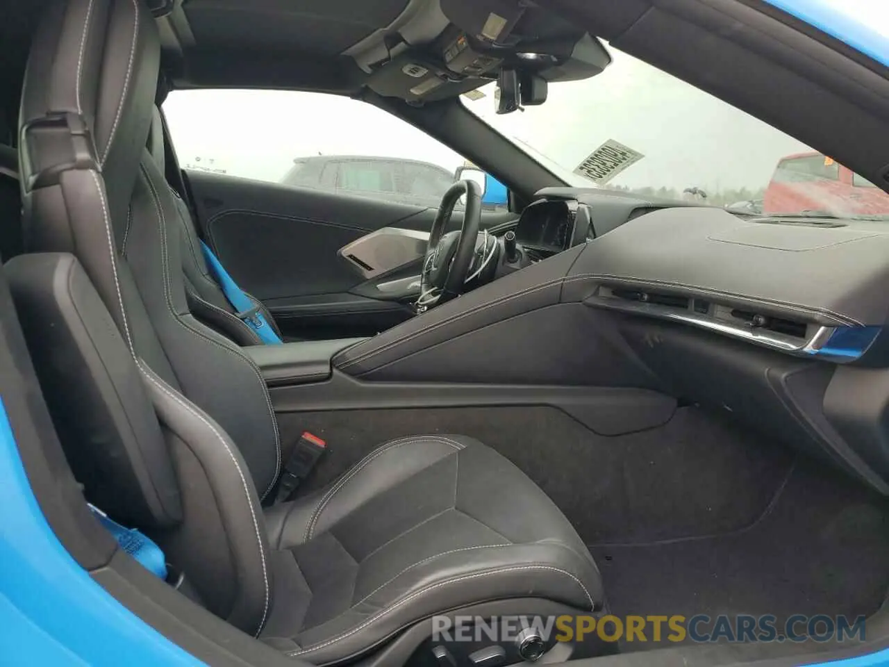 10 fotografías del automóvil dañado 1G1Y72D45L5117631 CHEVROLET CORVETTE 2020