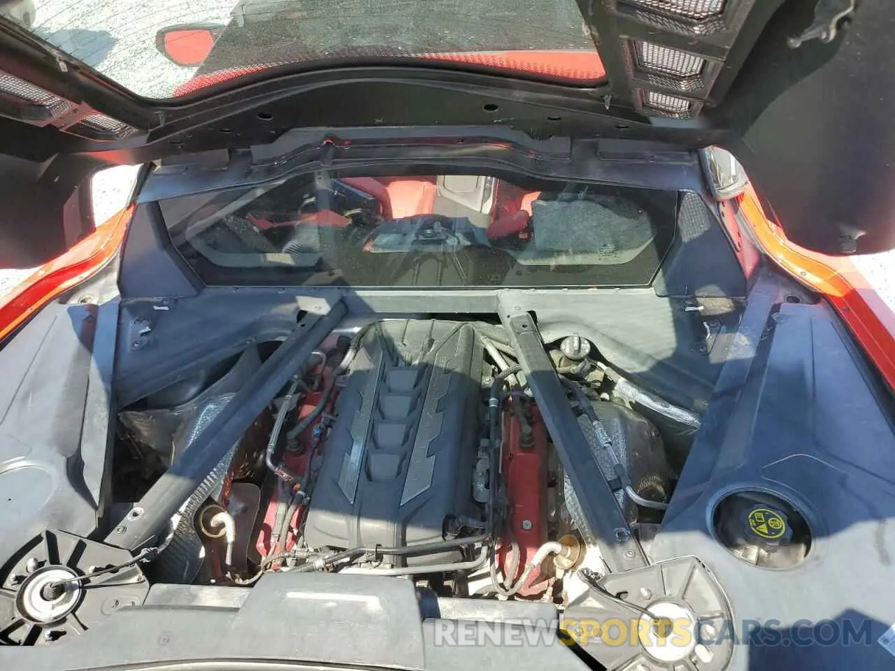 11 fotografías del automóvil dañado 1G1Y82D43L5101442 CHEVROLET CORVETTE 2020