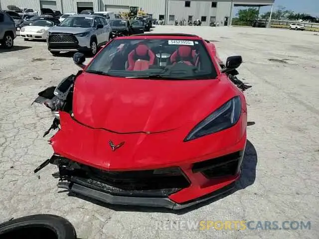 13 fotografías del automóvil dañado 1G1Y82D43L5112490 CHEVROLET CORVETTE 2020