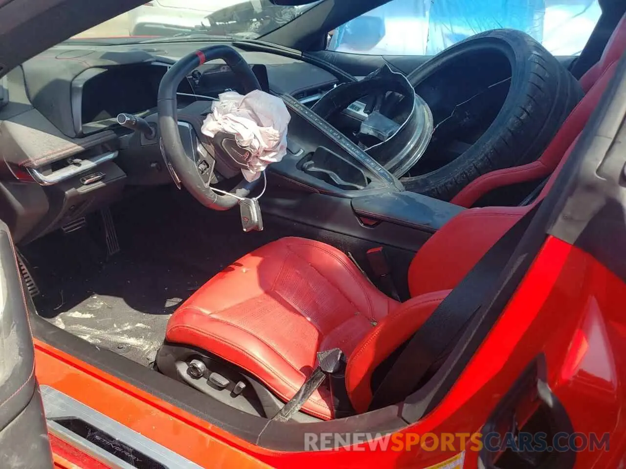 7 fotografías del automóvil dañado 1G1Y82D43L5112490 CHEVROLET CORVETTE 2020