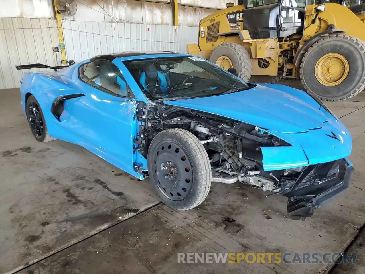 4 fotografías del automóvil dañado 1G1Y82D45L5104956 CHEVROLET CORVETTE 2020