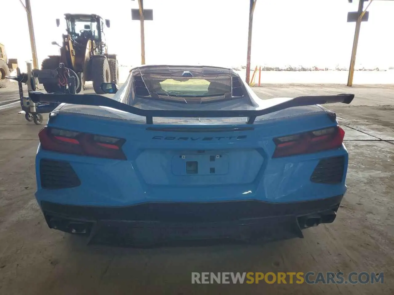 6 fotografías del automóvil dañado 1G1Y82D45L5104956 CHEVROLET CORVETTE 2020