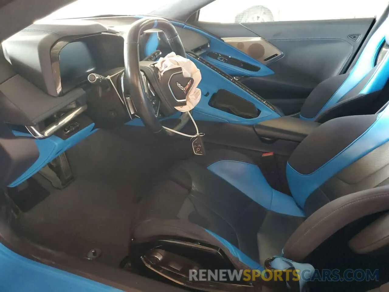 7 fotografías del automóvil dañado 1G1Y82D45L5104956 CHEVROLET CORVETTE 2020