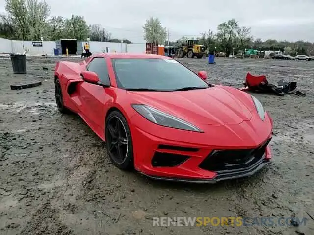 11 fotografías del automóvil dañado 1G1Y83D46L5111601 CHEVROLET CORVETTE 2020