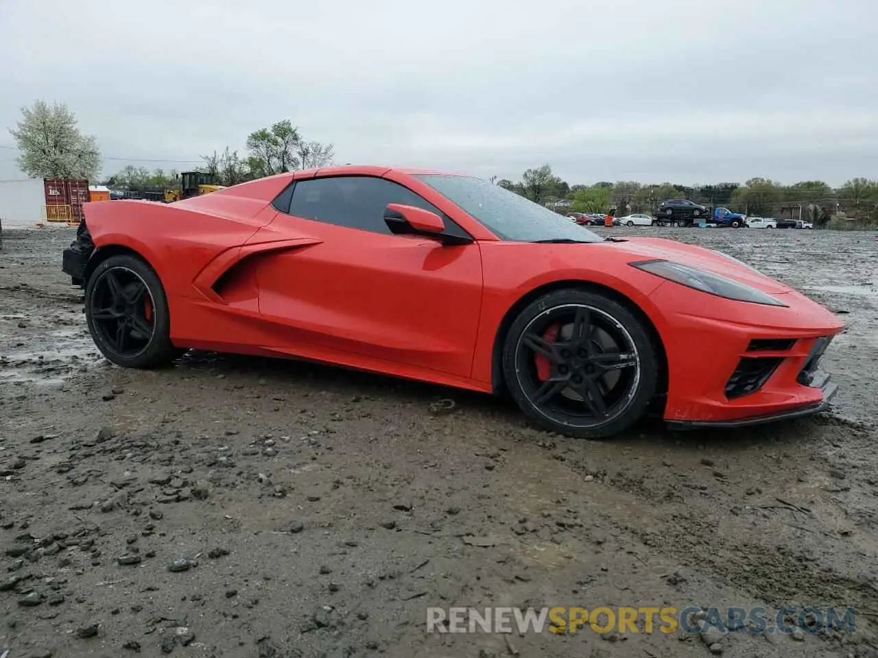4 fotografías del automóvil dañado 1G1Y83D46L5111601 CHEVROLET CORVETTE 2020