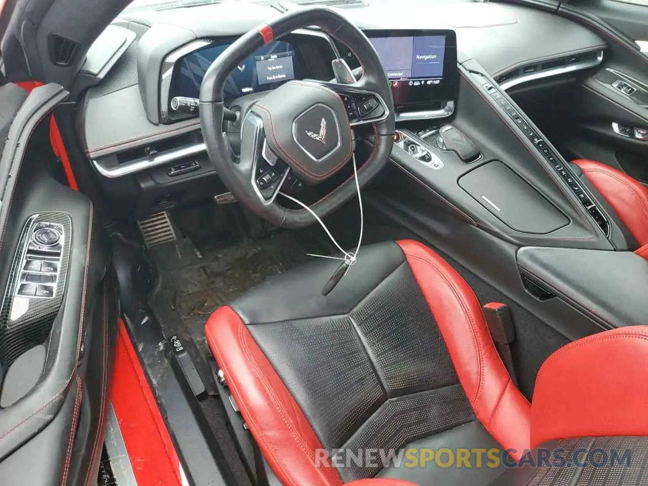8 fotografías del automóvil dañado 1G1Y83D46L5111601 CHEVROLET CORVETTE 2020