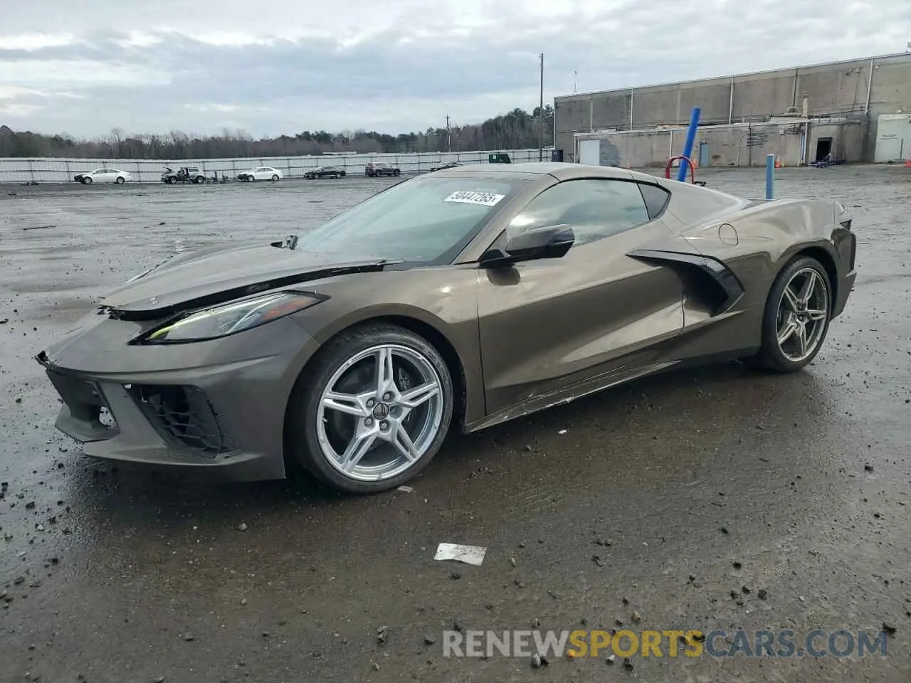 1 fotografías del automóvil dañado 1G1YB2D40M5110151 CHEVROLET CORVETTE 2021
