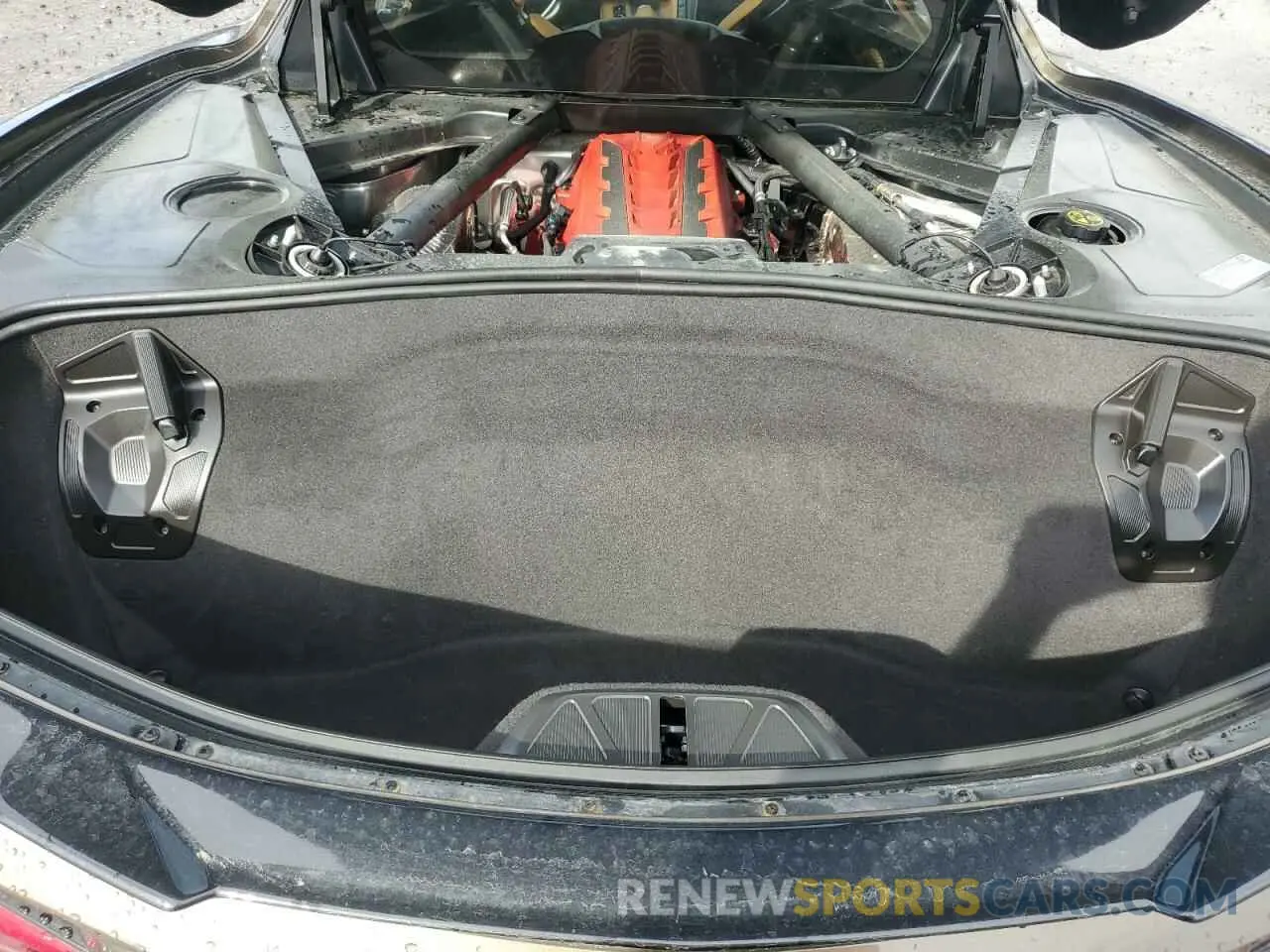 10 fotografías del automóvil dañado 1G1YB2D40M5110151 CHEVROLET CORVETTE 2021